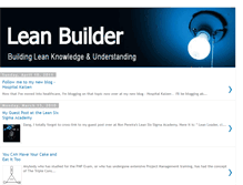 Tablet Screenshot of leanbuilder.blogspot.com