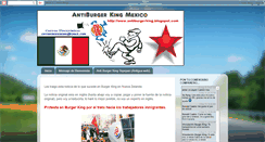 Desktop Screenshot of antiburgerking.blogspot.com