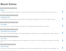 Tablet Screenshot of beccasscience.blogspot.com