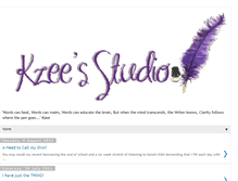 Tablet Screenshot of kzees-studio.blogspot.com