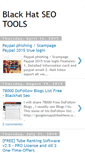 Mobile Screenshot of blackhatseo-tools.blogspot.com