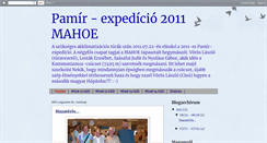 Desktop Screenshot of pamirexpedicio2011mahoe.blogspot.com