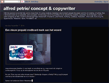 Tablet Screenshot of alfredpetrie.blogspot.com