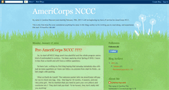 Desktop Screenshot of americorpsnccc2011.blogspot.com