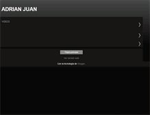 Tablet Screenshot of adrianmartinjuan.blogspot.com