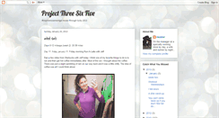 Desktop Screenshot of project3sixfive.blogspot.com