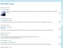 Tablet Screenshot of mattmatyas.blogspot.com