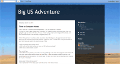 Desktop Screenshot of bigusadventure.blogspot.com