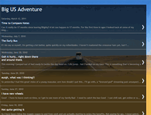 Tablet Screenshot of bigusadventure.blogspot.com
