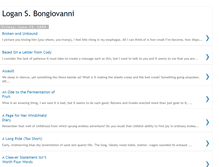 Tablet Screenshot of logansbongiovanni.blogspot.com
