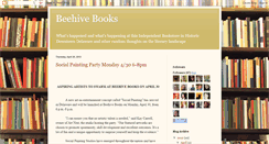 Desktop Screenshot of beehivebooksdelaware.blogspot.com