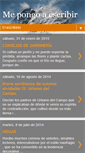 Mobile Screenshot of mepongoaescribir.blogspot.com
