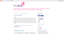 Desktop Screenshot of ficabela.blogspot.com