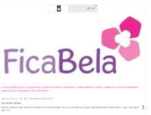 Tablet Screenshot of ficabela.blogspot.com