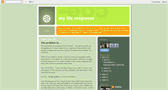 Desktop Screenshot of myliferesponse.blogspot.com