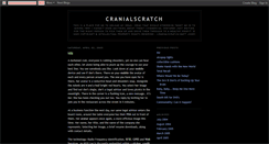 Desktop Screenshot of cranialscratch.blogspot.com