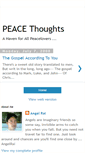 Mobile Screenshot of peacethoughts.blogspot.com