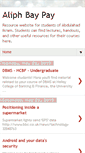 Mobile Screenshot of aliphbaypay.blogspot.com