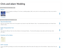 Tablet Screenshot of chrisandadamwedding.blogspot.com
