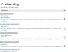 Tablet Screenshot of alexbleau.blogspot.com