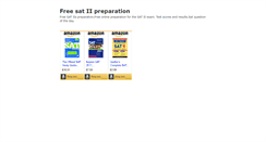 Desktop Screenshot of freesatiipreparation.blogspot.com
