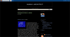 Desktop Screenshot of hawaiiarchitecture.blogspot.com