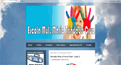Desktop Screenshot of escolamariotrindade.blogspot.com