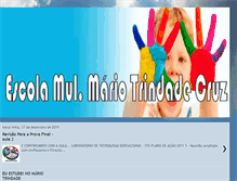 Tablet Screenshot of escolamariotrindade.blogspot.com