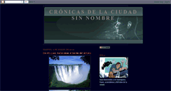 Desktop Screenshot of cronicasdelaciudadsinnombre.blogspot.com