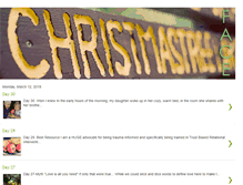 Tablet Screenshot of christmastreeface.blogspot.com