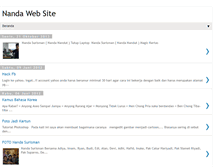 Tablet Screenshot of nandacah-pati.blogspot.com