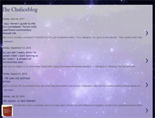 Tablet Screenshot of chalicechick.blogspot.com