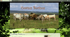 Desktop Screenshot of cowsusbovinus.blogspot.com