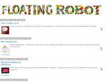 Tablet Screenshot of floatingrobot.blogspot.com