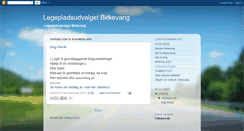 Desktop Screenshot of legepl-birkevang.blogspot.com