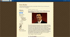 Desktop Screenshot of nickrichie.blogspot.com