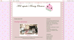 Desktop Screenshot of alcupcake-beauty.blogspot.com