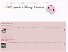Tablet Screenshot of alcupcake-beauty.blogspot.com