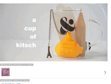 Tablet Screenshot of cupofkitsch.blogspot.com