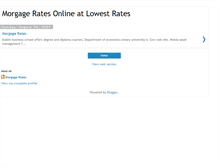 Tablet Screenshot of morgage-rates-morgage.blogspot.com