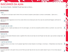 Tablet Screenshot of aninha-rascunhando.blogspot.com