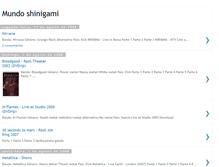 Tablet Screenshot of mundoshinigammi.blogspot.com