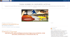Desktop Screenshot of blogdejose-sport.blogspot.com