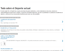 Tablet Screenshot of blogdejose-sport.blogspot.com
