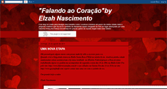 Desktop Screenshot of falandoaocoracao02.blogspot.com