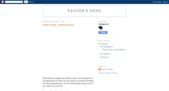 Desktop Screenshot of pastorssong.blogspot.com