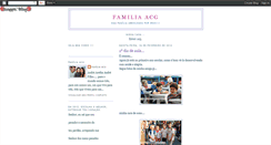 Desktop Screenshot of familiaacg.blogspot.com