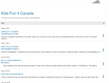 Tablet Screenshot of fun4canada.blogspot.com