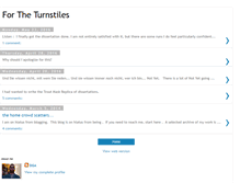 Tablet Screenshot of for-the-turnstiles.blogspot.com