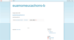 Desktop Screenshot of euamomeucachorro-b.blogspot.com